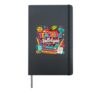 Cute Teaching Hallelujah Faith Hope Love Educator Graphic Hardcover Journal, Black