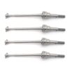 cvking rc DriveShafts for Wltoys 12428 12423 12428-ABC 1/12 rc Car 4 Pcs Metal Front CVD Drive Shaft Upgrade Parts Accessories