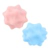 CVUTOVO 2pcs Textured Massage Ball Silicone Reflexology Roller