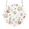 CZXW Working Rabbits Acrylic Puzzle Suncatcher