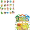D-FantiX 800 Pcs Teacher Pun Stickers for Kids & D-FantiX 3 Pack Reusable Sticker Books for Toddlers 2-4 Years