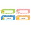 D4DREAM Name Tags for Classroom Desks - 36pcs 10.5''x3'' Personalized Self Adhesive Student Name Plates Stickers for Kids Classroom Kindergarten Preschool Back to School Teacher Supplies Must Haves