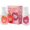 Dabble & Dollop Sugar, Spice & Suds Foaming Hand Wash Gift Set, 2-Pack Foam Hand Soap for Kids & Family, Sugar Plum & Cinnamon Apple Swirl Scents (8 fl oz, Pack of 2)