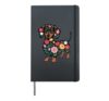 Dachshund Mom Art For Women Girls Weiner Dog Lover Doxie Hardcover Journal, Black