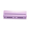 Daconovo Adjustable 6-Hole Metal Paper Puncher for A4 A5 A6 B7 Binder (Light Purple)