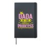 Dada of the little Princess Hardcover Journal, Black
