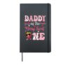 Daddy Of The Berry Sweet One 1St Birthday Strawberry Hardcover Journal, Black