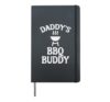 Daddys Bbq Buddy Cute Barbecue Family Match Boys Girls Kids Hardcover Journal, Black