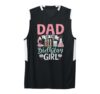 Dad of The Birthday Girl Science Birthday Party Adult & Youth Basketball Jersey