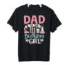 Dad of The Birthday Girl Science Birthday Party Adult & Youth Soccer Jersey