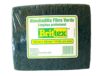 DAHI Green Fiber Scrubber 190 x 158 10 UD Bins, Not Applicable, Multicoloured, Single