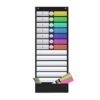 Daily Schedule and Word Study Pocket Chart with Reversible Cards Teaching Scheduling Pocket Charts for Class Daily Schedule Chart