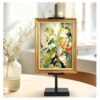 dakewang 18'' Adjustable Tabletop Easel Stand, Black Easel for Display