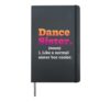 Dance Sister Noun Definition Dancing Girls Dancer Dictionary Hardcover Journal, Black