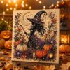 Daneohm Halloween Diamond Painting Kit Pumpkin Art Craft for Beginners Adults Kids DIY Decor