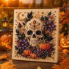 Daneohm Halloween Diamond Painting Kit Pumpkin Art Craft for Beginners Adults Kids DIY Decor