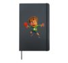 Danny Hoopenbiller Inventor Kid - Smash Mode Ping Pong Champ Hardcover Journal, Black