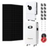 Dawnice 10KW Solar Power System 10PCS 585W Solar Panels 48V 12KW Hybrid Split Solar Inverter 120V/240V, 51.2V 314AH 16KWH LiFePo4 Battery Solar System Compelet Kit