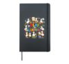 Daycare Play Is Learning Kindergarten Educator Retro Hardcover Journal, Black
