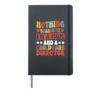 Daycare Provider Mom Childcare Director Hardcover Journal, Black