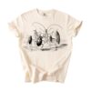 Daytee Vintage Insect Illustration Graphic T Shirt, Bug Lover Tee Ivory