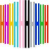 DazcnvGlide 9 Inch H-Band Silicone Rubber Bands Assorted Color Elastic Wrapping Bands for Books, Cameras, Art, Cooking, Wrapping, Exercise, Bag Wraps (Multicolour, 10 Pcs)