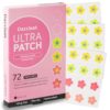 Dazzlook Cute Pimple Patches Flower Printed, Salicylic Acid, 72 Count