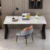 DDYYDS Slate Computer Desk Desktop Home Gaming Bedroom