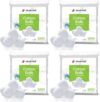 Dealmed 1000 ct. Cotton Balls for Face, Makeup, Medical Uses, & DIY Crafts | Non-Sterile Bulk Pack | Resealable Zip-Locked Bag | 100% Pure Cotton, Soft, Absorbent, Gentle (Pack of 4)
