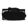 DEARMAMY Black Mesh Beach Tote Bag Large Nylon Summer Travel Storage