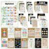 Decorably 50 Farmhouse Theme Kindergarten Posters for Homeschool, 11x17in Matte-Laminated Preschool Educational Toddler Learning Decor - Classrooms, Hallways, Bulletin Boards