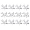 Decorative Aircraft Push Pins Metal Straight Pen Supplies for Cork Board School Organization Supplies Metal Thumb Tacks