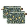 decoryou folding and waterproof pantry baskets