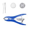 Decumeby DIY Stress Ball Kit – Transparent Skins with Expander Tool, Silicone Stress Ball Making Kit for Customizable Fillings, Easy for Teens & Adults, 8 Clear + 2