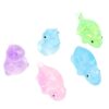 Decumeby Stretch and Squeeze Stress Ball 5PCS Dinosaur Slow Rebounding TPR Sensory Toy for Kids Adults, Soft Squeeze Pressure Relief Balls for Home Office, Enhance and Motor Skills