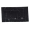 Deep-Colored Felt Puzzle Mat for Adults and Children,1500 Black