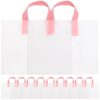 DEEPCRAFF 50pcs Foldable Reusable Grocery Bag Large Capacity Shopping Tote