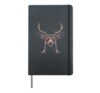 Deer Zombie Hardcover Journal, Black