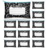 Demonwer 12 Pcs Back to School Gifts Pencil Case Notebook Patterns Pencil Pouch Cute Pencil Box Pencil Bag for Classroom Prize Back to School Favor Supplies
