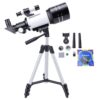 Denash Astronomy Telescope, 70mm Aperture Portable Refractor Telescope