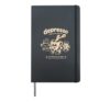 Depresso Funny Sarcastic Espresso Pun Coffee Lover Hardcover Journal, Black