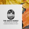 Desert Vista Emblem Self-Inking Address Stamp - Name and Address Stamp