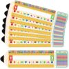 Desk Name Tags, 36pcs Desk Nameplates, Removable Students Name Plates, Classroom Decor, Back to School Teacher Supply