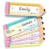 Desk Name Tags for Classroom, 36pcs Nameplate & Student Name Tags for Desks