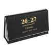 Desktop Calendar 2026-2027 English Monthly Planner Black