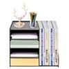 Desktop File Holder Organizer Mail Sorter PVC Holder Organizer Mail Holder