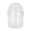 Desktop Glass Terrarium Jar with Lid for Mini Fish and Cactus