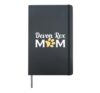 Devon Rex Cat Mom Gifts For Mother's Day Hardcover Journal, Black
