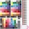 DEWJDFSC 3 Boxes 60 Color 210000+Pcs Rhinestones for Bedazzling Kit 3mm