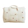 Diaper Bag Tote Embroidered Large Weekender Tote